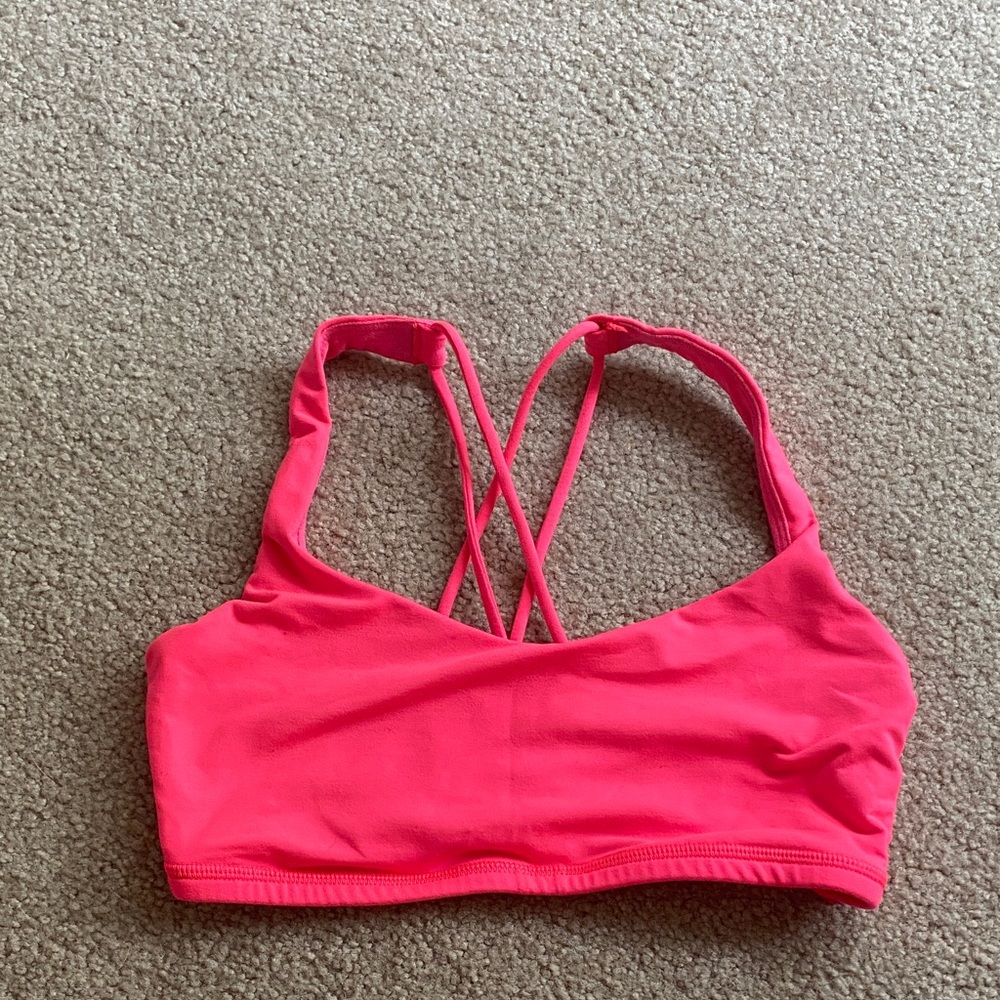 lululemon athletica Vibrant Pink Bikini Top